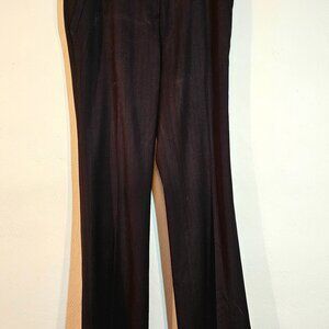 Kenneth Cole New York Dark Brown Pants Size 4 TALL